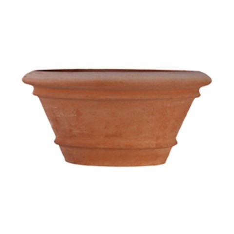 Smooth Oval in Terracotta